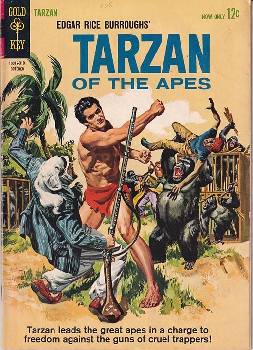 45152: GoldKey TARZAN OF THE APES #138 VF Grade