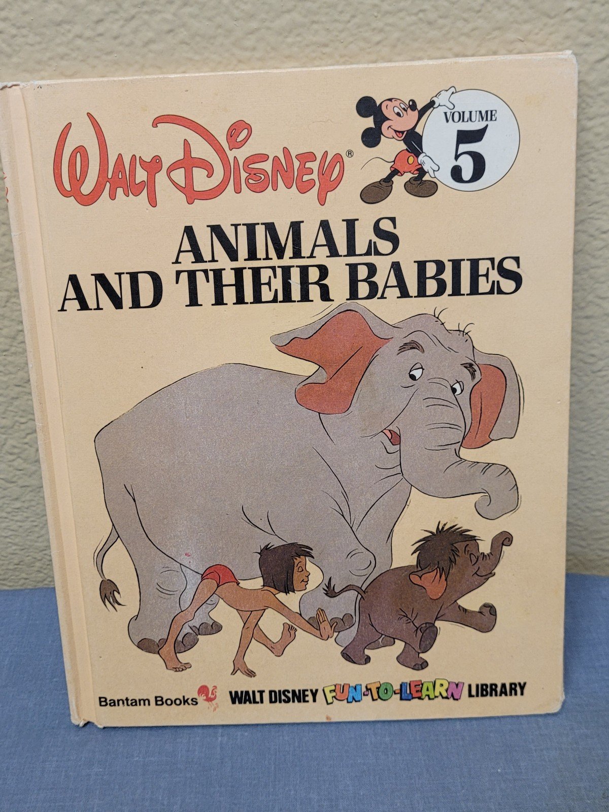 Walt Disney Animals and Their Babies Book