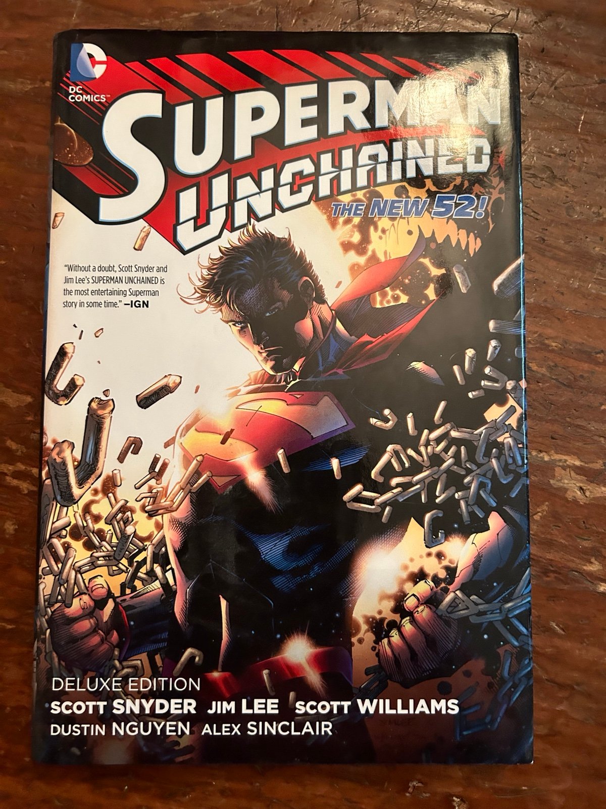 Superman unchained comic