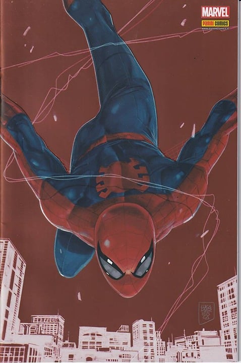 45186: Marvel Comics AMAZING SPIDER-VARIANT METALLIC COVER LUCA MARESCA ITALIAN