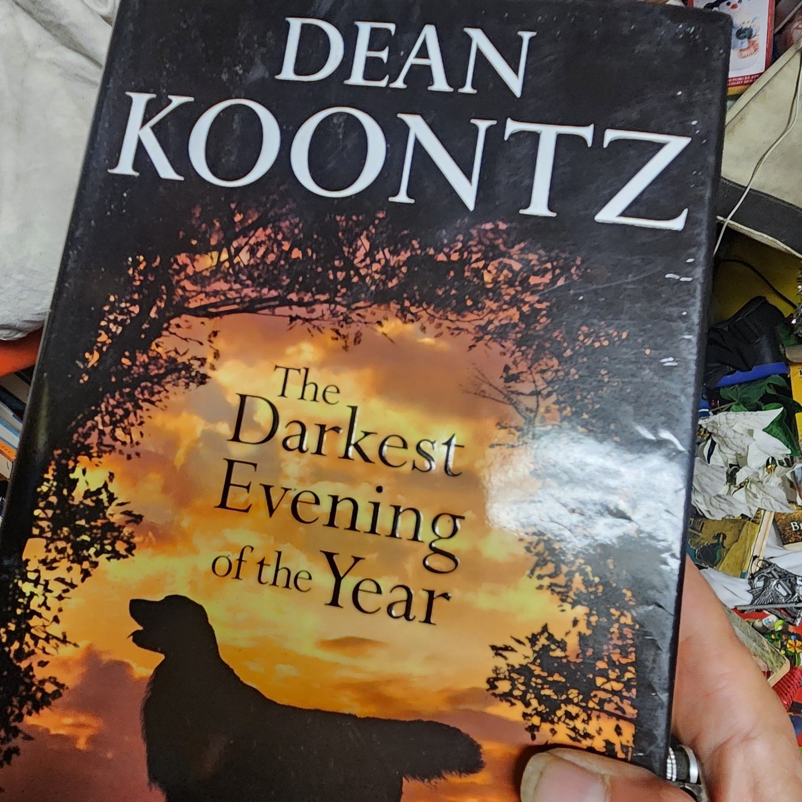 The darkest evening of the year dean koontz hardcover